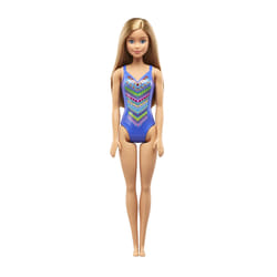 Mattel Barbie Plage Maillot Bleu