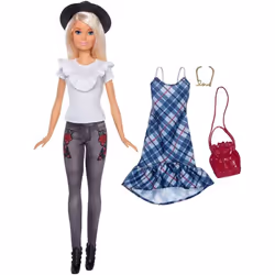 Barbie Fashionistas Doll 84 Happy Hipster Doll &amp; Fashions – Original, Femelle, 3 an(s), Fille, Multicolore