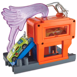 Mattel Hot Wheels - Coffret Station Essence Express Hot Wheels City - Circuit Petite Voiture