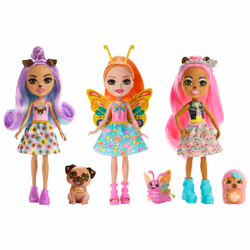 Royal Enchantimals FNH22, Poupée mannequin, Femelle, 4 an(s), Fille, 50 mm, Couleurs assorties