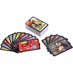 Games UNO Minecraft, Jeu de cartes, Famille, 7 an(s)