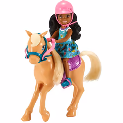 Barbie Doll &amp; Horse, Femelle, 3 an(s), Fille, Multicolore