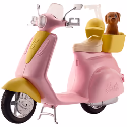 Barbie Scooter Et Petit Chien, Scooter de poupée, 3 an(s)