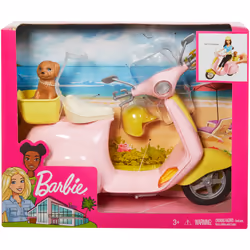 Barbie Scooter Et Petit Chien - Vue supplémentaire 6
