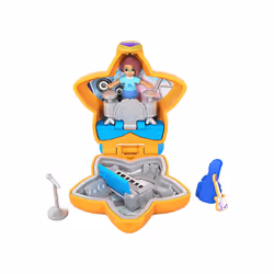 Polly Pocket FRY32, 4 an(s), Bleu, Gris, Orange