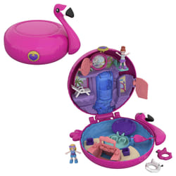 Polly Pocket - Coffret Univers - La Piscine Du Flamant Rose