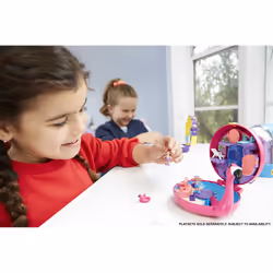 Polly Pocket - Coffret Univers - La Piscine Du Flamant Rose
