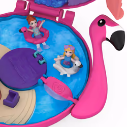 Polly Pocket - Coffret Univers - La Piscine Du Flamant Rose - Vue supplémentaire 4