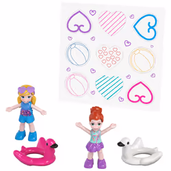 Polly Pocket - Coffret Univers - La Piscine Du Flamant Rose - Vue supplémentaire 5