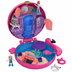 Polly Pocket - Coffret Univers - La Piscine Du Flamant Rose - Vue supplémentaire 7