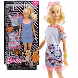 Poupée Barbie Fashionistas blonde + vêtements accessoires