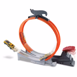 Hot Wheels Action Defi Looping, Ensemble véhicule et piste, 4 an(s), Plastique, Multicolore
