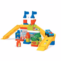 MEGA Bloks Rennauto-Werkstatt, Voiture et course, 1 an(s), Multicolore