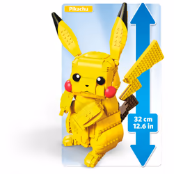 MEGA Pokémon - Pikachu Géant - Dom - Vue supplémentaire 9