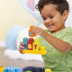 MEGA BLOKS Le Train de l'Alphabet, Jeu de construction, 1 an(s), Effets sonores pris en charge, Plastique, 50 pièce(s), 1,15 ...