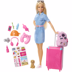 Barbie Dreamhouse Adventures - Voyage, Poupée mannequin, Femelle, 3 an(s), Fille, 320 mm, Multicolore