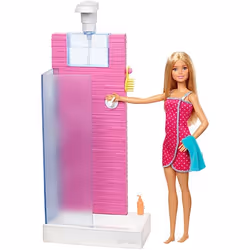 Barbie Shower, Femelle, 3 an(s), Fille, Multicolore