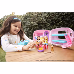 Barbie Chelsea - Et Sa Caravane, Poupée, Femelle, 3 an(s), Fille, 184,2 mm, Multicolore