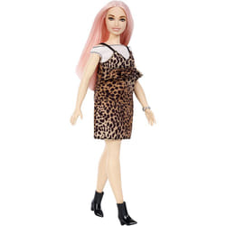 Mattel Fashionistas Doll - Curvy with Pink Hair