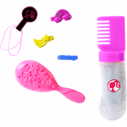 Barbie Chevelure Arc-En-Ciel Paillettes