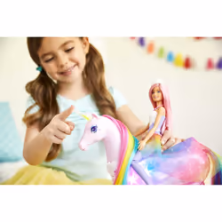 Barbie Dreamtopia - - Licorne Lumières Magiques