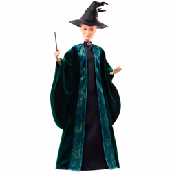 Harry Potter Poupée Professeur Mcgonagall, Poupée mannequin, Femelle, 6 an(s), Garçon/Fille, 292 mm, Noir, Vert