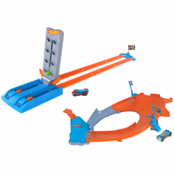 Hot Wheels Action GBF81, Ensemble véhicule et piste, 4 an(s), Plastique, Multicolore