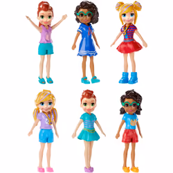 Mattel Polly Pocket, Femelle, 4 an(s), Fille, 80 mm, Multicolore