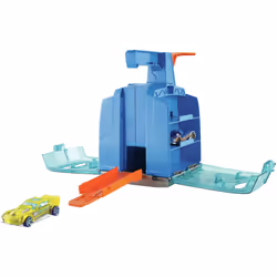 Hot Wheels Track Builder, Ensemble véhicule et piste, 5 an(s), Plastique, Multicolore, Vert, Jaune