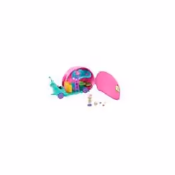 Enchantimals Slow-Mo Camper Vehicle Playset with Saxon Snail Doll, 4 an(s), Multicolore