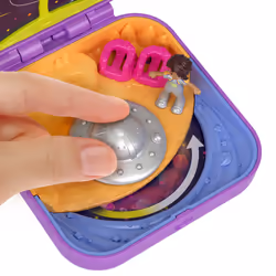 Mattel Polly Pocket - Shani Dans L’Espace - Mini-Poupée