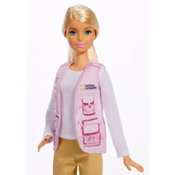 Barbie Entomologist Doll and Playset, Femelle, 3 an(s), Fille, Multicolore