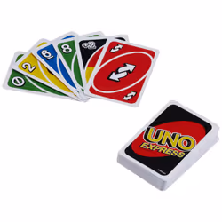 Games UNO Express Jeu de cartes Dépouillement