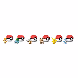 MEGA Pokémon Construx – – Assortiment de Poké balls 1re génération