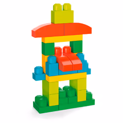 MEGA Mbbb - Tube De Blocs, Jeu de construction, 1 an(s), Plastique, 100 pièce(s), 1,56 kg