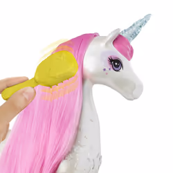Barbie Dreamtopia Licorne Arc-En-Ciel Sons Et Lumières (Blonde)