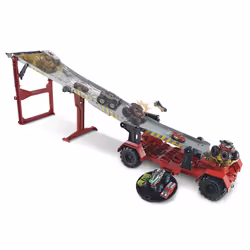 Hot Wheels Monster Trucks - - Coffret CAMION PISTE GÉANT, Voiture et course, Hot Wheels, 4 an(s), Multicolore, Plastique, Mét ...