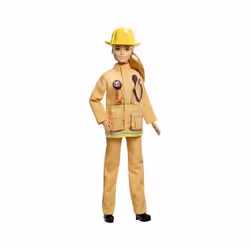 Barbie Firefighter, Femelle, 3 an(s), Fille, Jaune