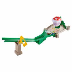 Hot Wheels Mario Kart - - Piste Piranha, Ensemble véhicule et piste, 5 an(s), Plastique, Métal, Multicolore