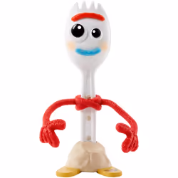 Mattel Disney Toy Story - Fourchette, 20 Sons & Phrases - Figurine Parlante, Batteries requises