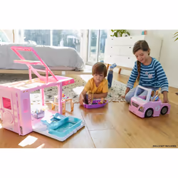 Barbie Dreamhouse Adventures Camping-Car De Rêve 3-En-1
