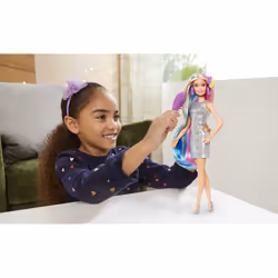 Barbie Totally Hair Poupée Cheveux Fantastiques