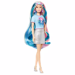 Barbie Totally Hair Poupée Cheveux Fantastiques