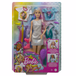 Barbie Totally Hair Poupée Cheveux Fantastiques - Vue supplémentaire 6