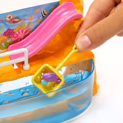 Barbie Club Chelsea and Aquarium Playset Poupée mannequin Multicolore - Vue supplémentaire 3