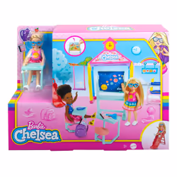 Barbie Chelsea Club ™ & School Playset, Poupée, Femelle, 3 an(s), Fille, Multicolore