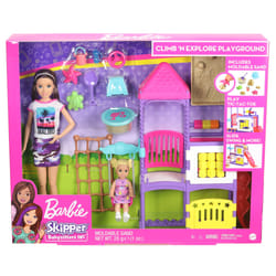 Barbie Skipper Babysitters Inc. Skipper Baby-Sitter : Skipper Journée Au Parc Coffret Et Poupées