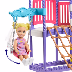 Barbie Skipper Babysitters Inc. Skipper Baby-Sitter : Skipper Journée Au Parc Coffret Et Poupées