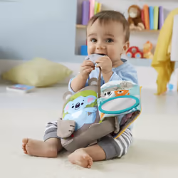 Fisher-Price Mon Livre Peluche D’Activités