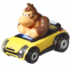 Hot Wheels Mario Kart MarioKart Donkey Kong and Spirit Coupe, Voiture, 3 an(s), Plastique, Multicolore